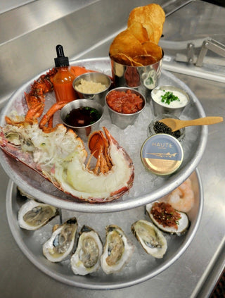 Luxury caviar and seafood tower platter — how to build the ultimate entertaining spread by Haute Caviar