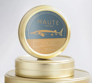Haute Farmed Osetra Caviar – Fresh, Nutty Flavor